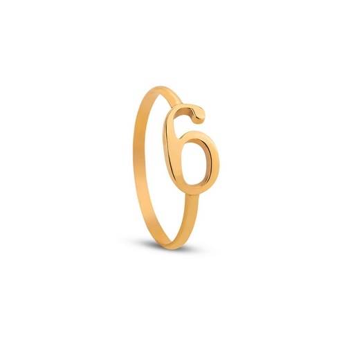 انگشتر عدد 6 کد R496