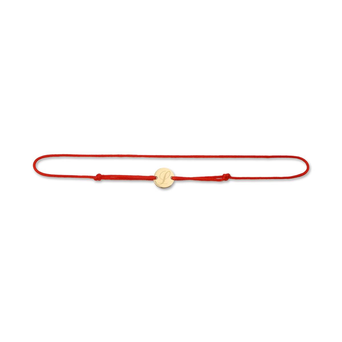 دستبند نخی پولک L کد B925