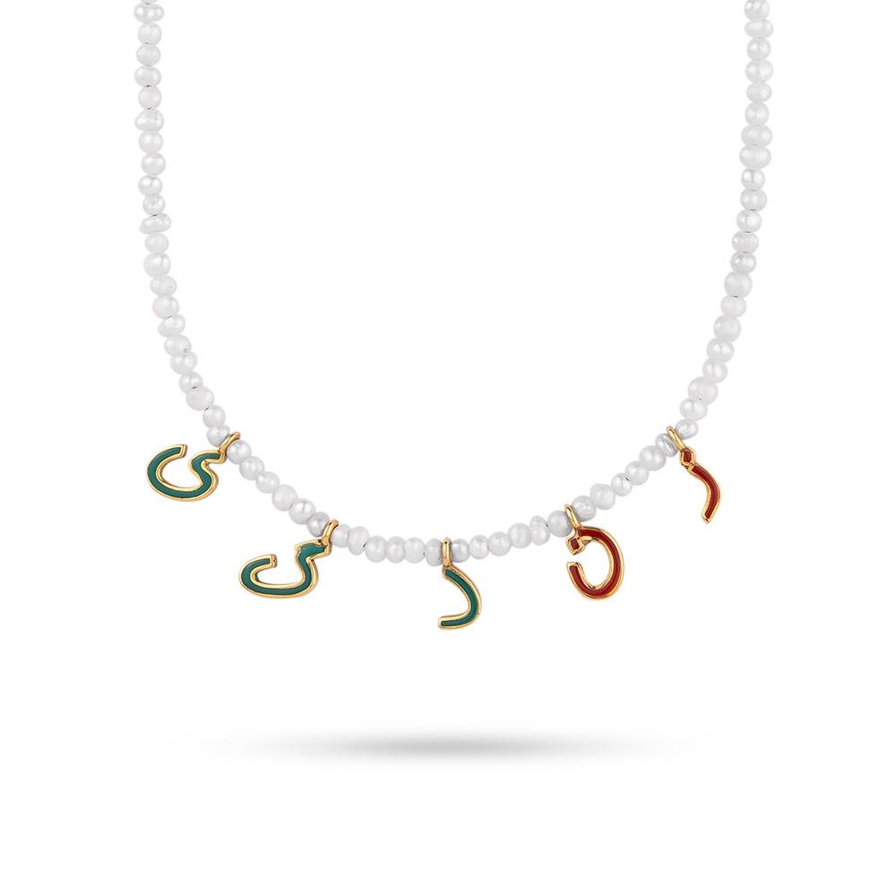 گردنبند زندگی با مروارید کد N2788-1